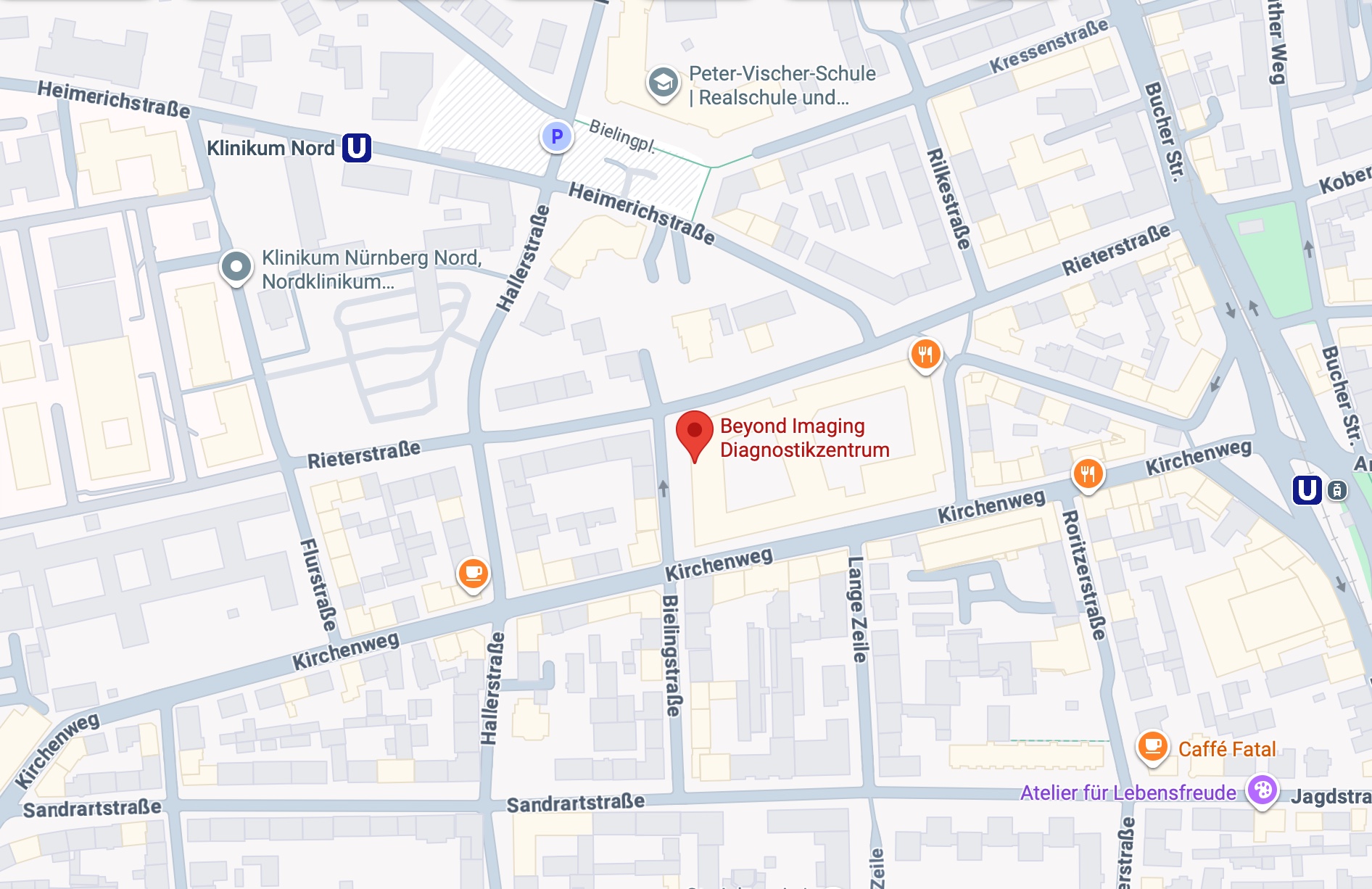 Rieterstraße 29 (Eingang über Bielingstraße) 90419 Nürnberg